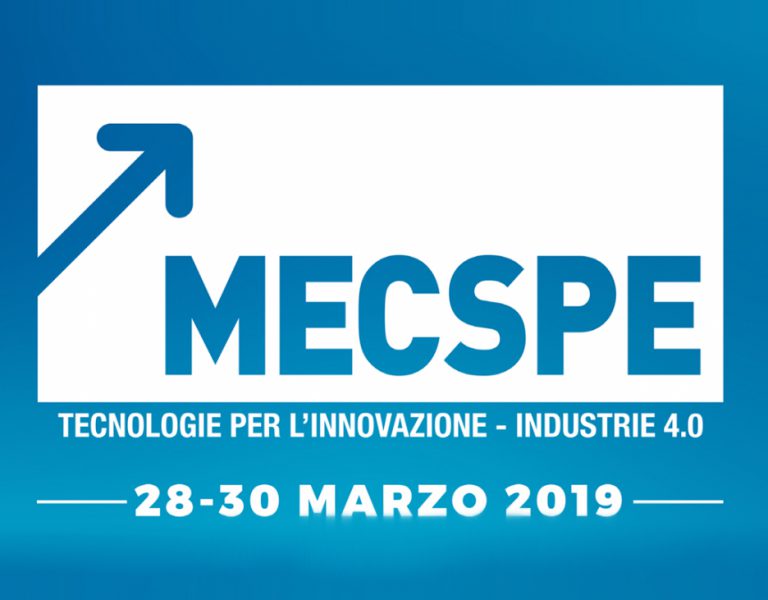 MECSPE Parma | 28-30th March 2019 | Hall 2, Stand J46